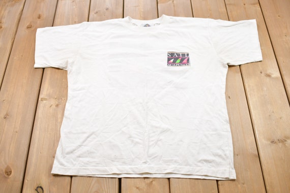 Vintage 1987 Sail Acapulco Graphic T-Shirt / Grap… - image 1