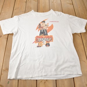 Vintage 1996 Tekken 3 Namco Single Stitch Gaming Graphic T Shirt