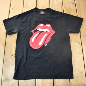 Vintage 2001 The Rolling Stones Tongue Graphic T-Shirt / Music Promo / Artimonde / Vintage Band Tee