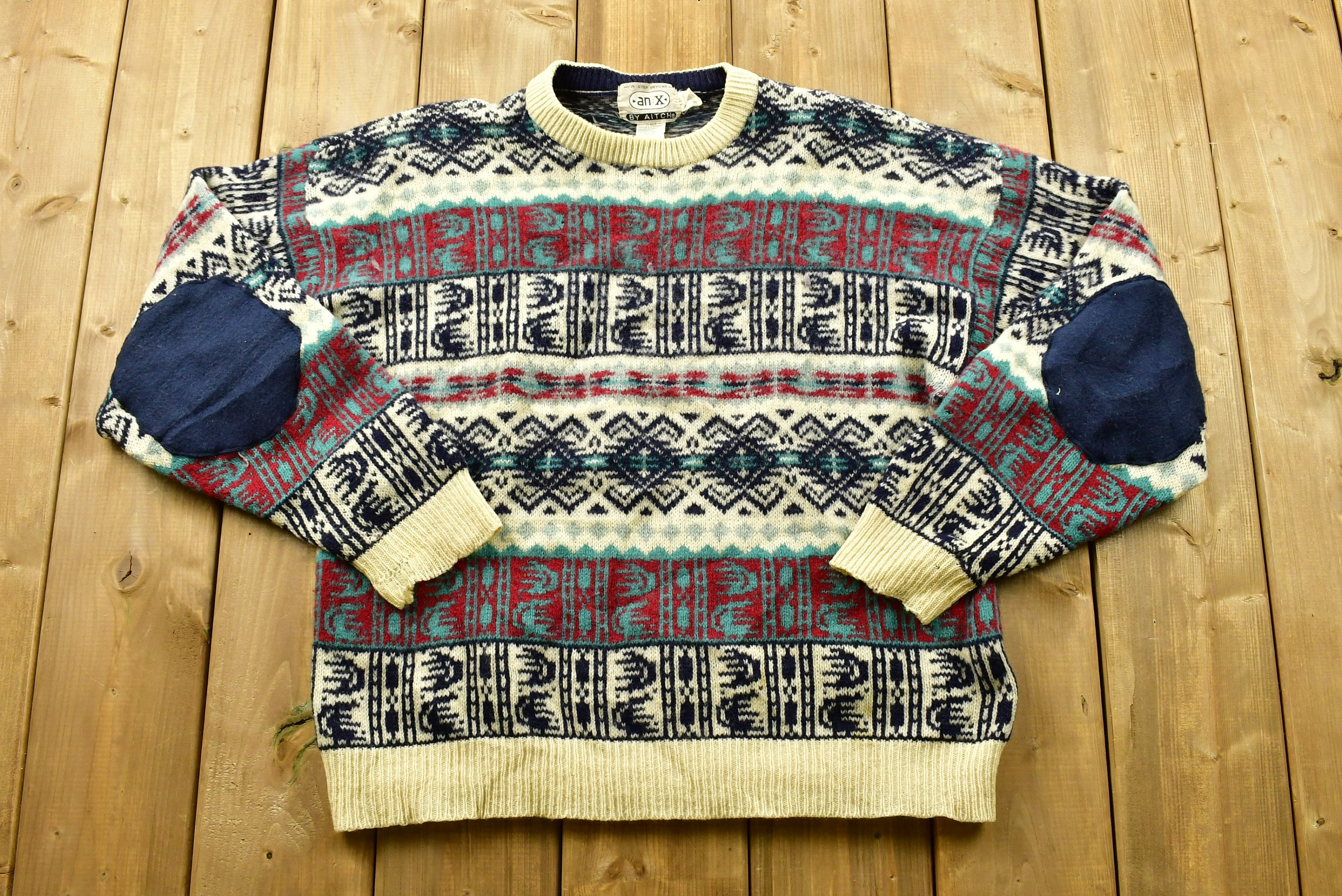 Aitch 100% Pure Wool Sweater / - Etsy