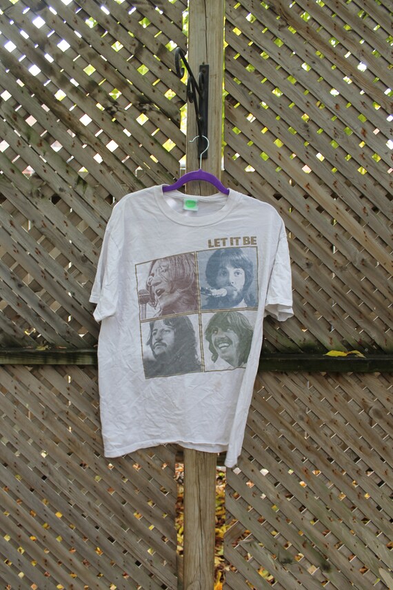 The Beatles / Music T-Shirt / Let It Be / Pop Art