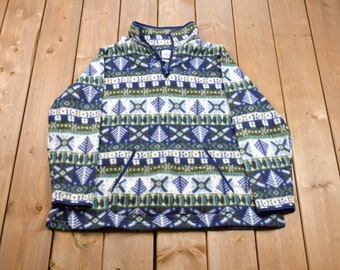 patagonia mens patterned fleece