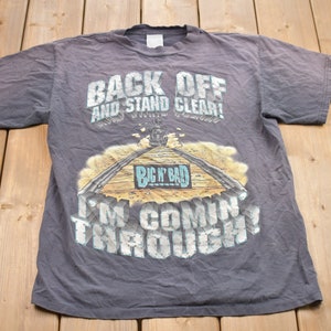 Vintage 1990s Big Bad Is Coming Through Graphic T-Shirt / Streetwear / Retro Style / Made In USA / 90s Graphic Tee