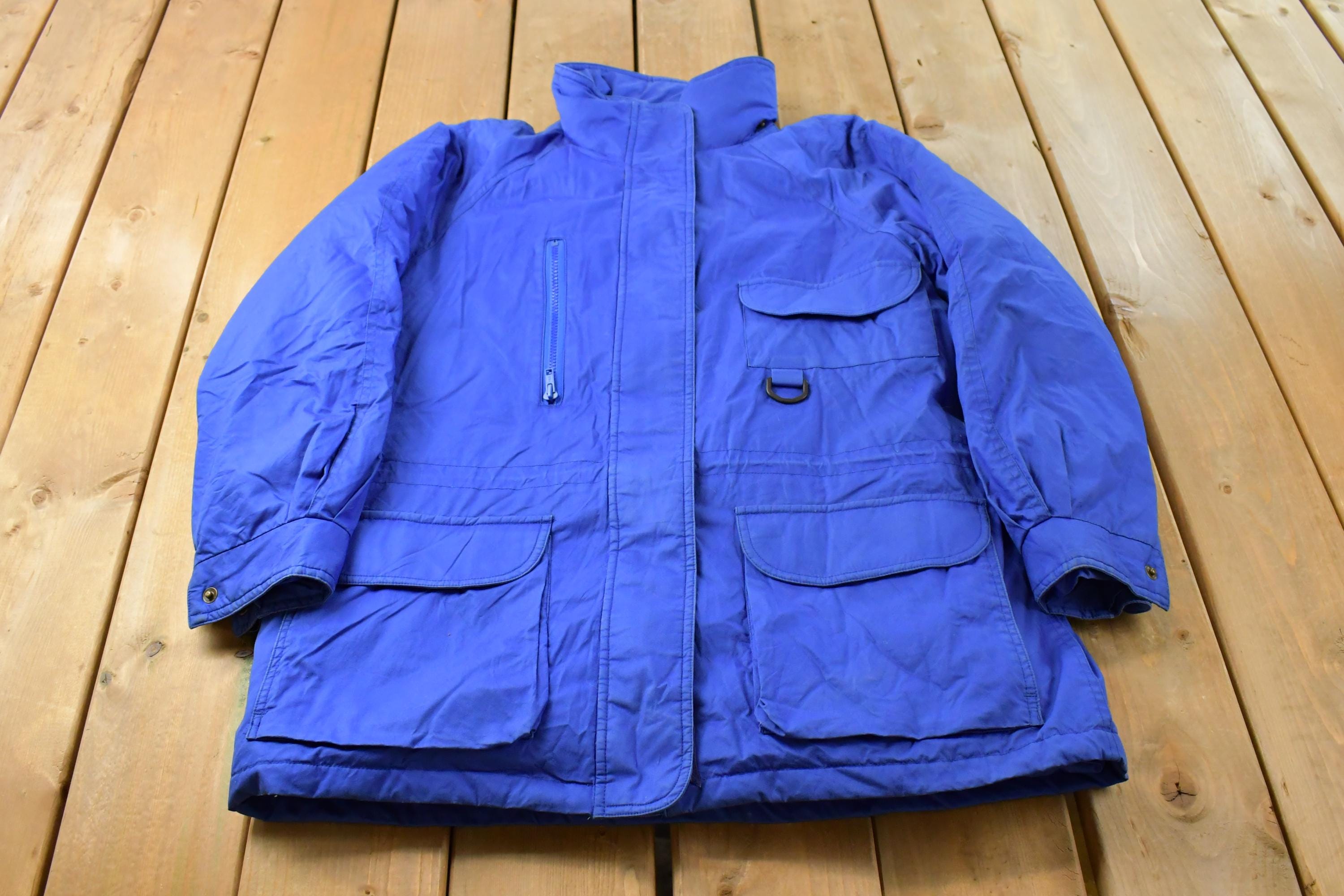 ジャケット・アウター 80s Eddie Bauer down jacket double zip Eddie Bauer Goose Down Jacket 1980s Down Ski Jacket - Etsy
