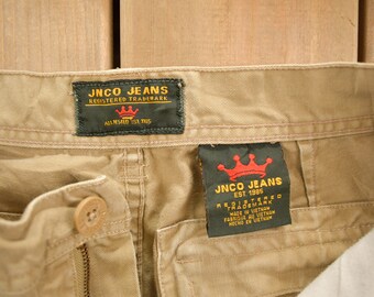 Vintage 1990s JNCO Jeans Baggy Cargo Shorts Size 32 / Rare Vintage