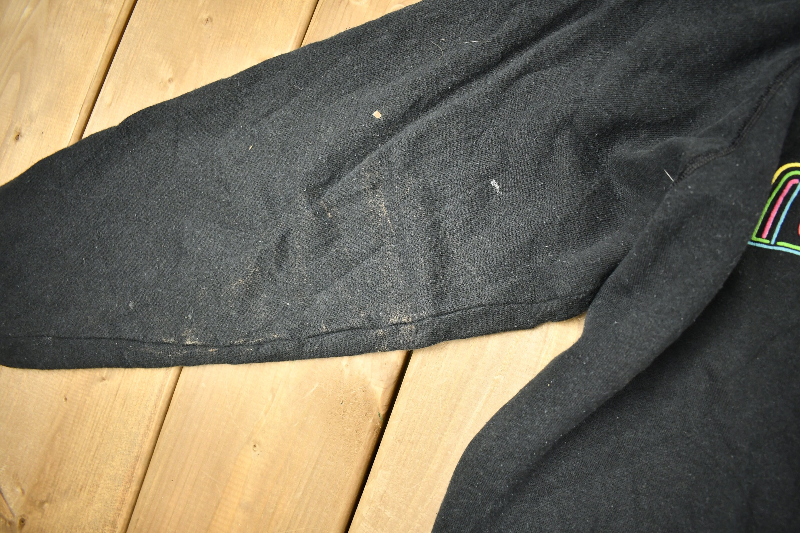 Vintage 1980s Universal Studios Florida Raglan Crewneck Sweatshirt