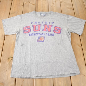 Vintage 1990s Phoenix Suns NBA Graphic T-Shirt Made In USA Single Stitch
