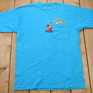 ヴィンテージ 1990年代 ファンタジア ミッキーマウス ディズニー 刺繍ポケットTシャツ / 90年代 グラフィックTシャツ / TVプロモーションTシャツ / ヴィンテージ ディズニー / ディズニーストア