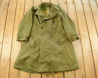 Vintage 1950er Jahre kaltes Wetter Militär Wolle Liner Parka Jacke Herren M / 50er Jahre Liner Jacke / True Vintage / Armeejacke / Militär Parka