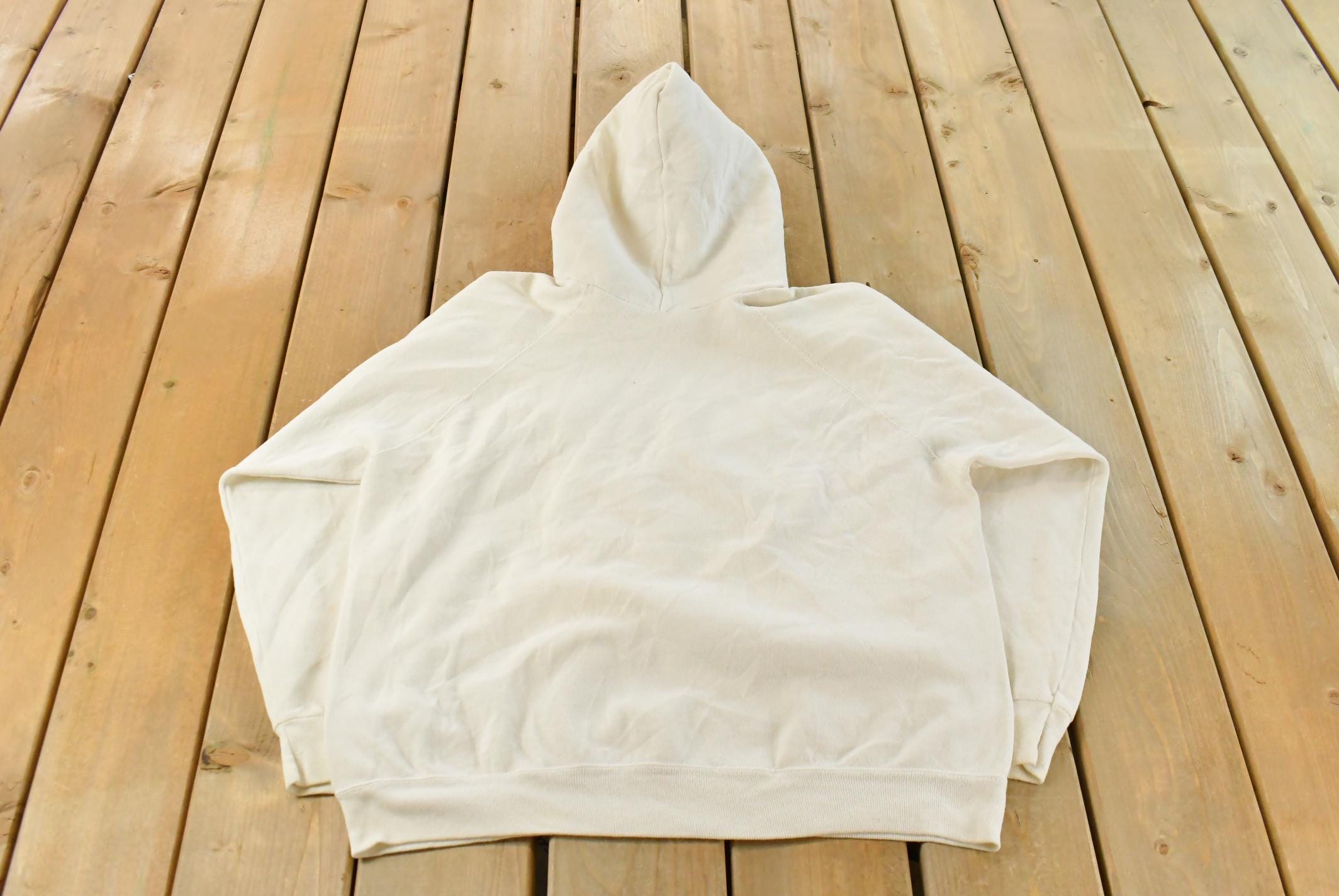 Vintage 1970s Navy Bill the Goat Mascot Graphic Artex Hoodie Men's