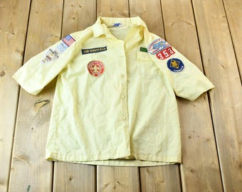 Vintage 1970s Boy Scouts of America Zip up Windbreaker
