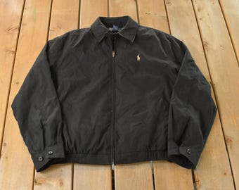 Vintage 1980s Polo Bi Swing Jacket / Windbreaker / Vintage Polo
