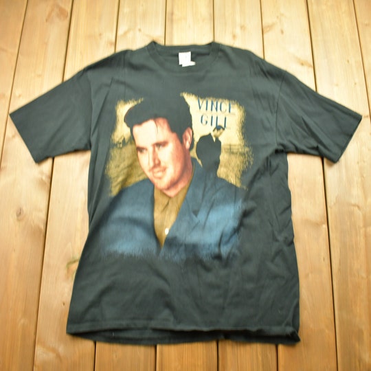 Vintage 1990s Vince Gill Country Music T-Shirt