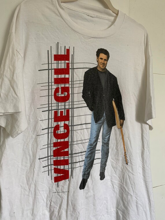Vince Gill T-Shirt / Country Music / 90s Country / Tour Shirt View 2