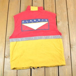 Vintage 1990s New York Classics Sports Sailing Windbreaker Jacket Vest
