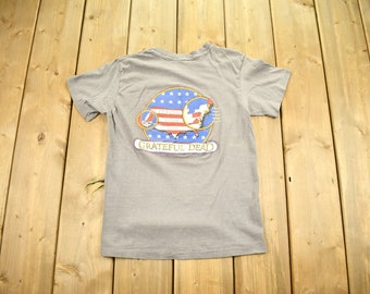 Vintage 1986 Grateful Dead Spring Tour T-shirt / Vintage Band Tee / Single Stitch / Made In USA