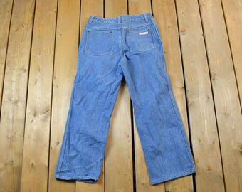 Vintage 1990s Calvin Klein Denim Jeans Size / Made in USA / American Vintage / Workwear / Streetwear / Vintage Pants