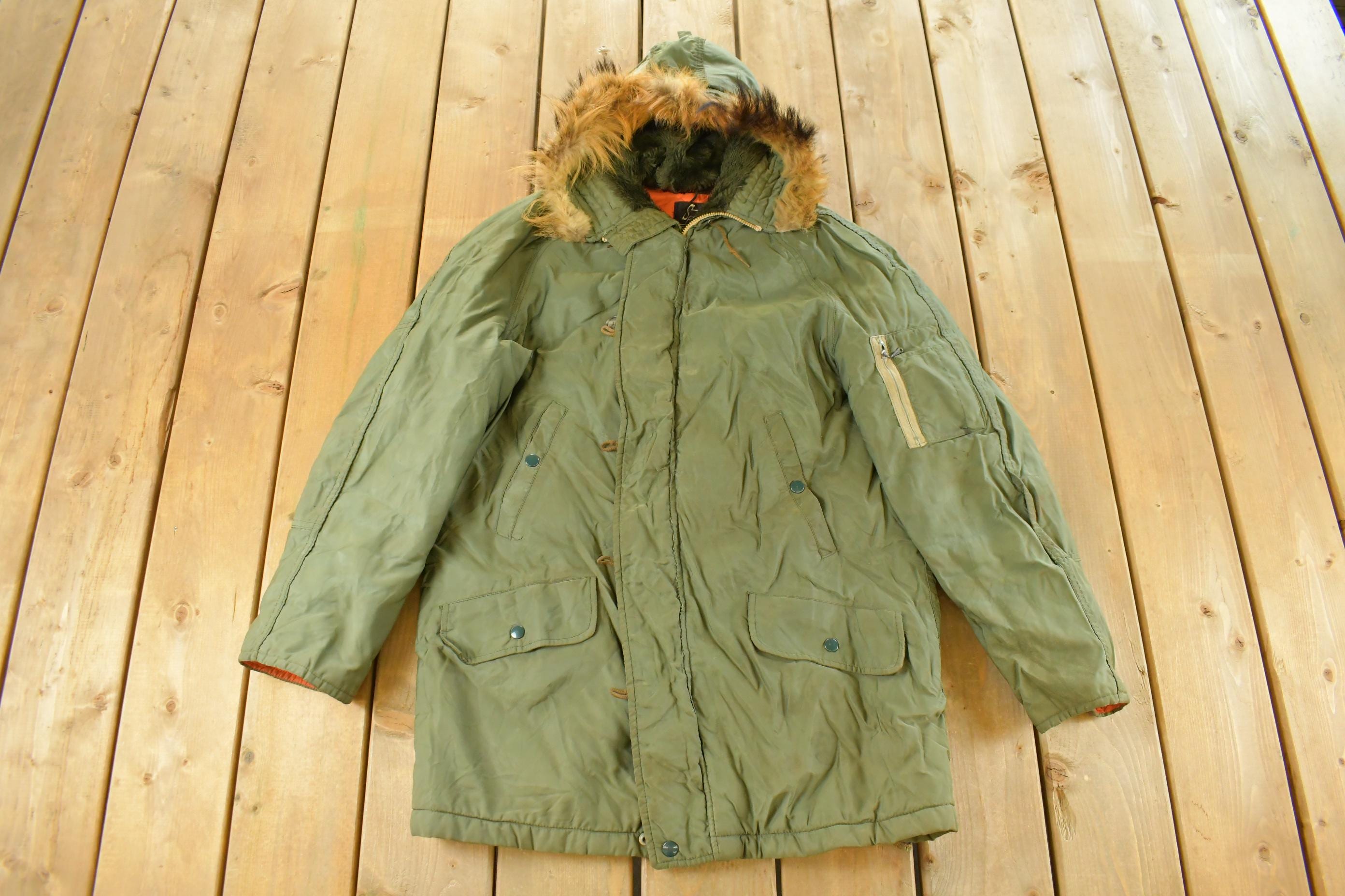 70s N3b Cold Weather Parka Coat - Etsy