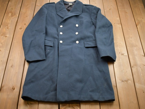 ジャケット・アウター 1950~1960s DOUBLE BREASTED WOOL COAT Vintage 1962 Naval Double Breasted Wool Jacket / Wool Jacket