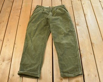 Pantalones de pana Timberland Weathergear vintage de los años 90 para hombre, talla 32 x 28.5 / Pantalones de pana de los 90 / Ropa urbana / Pantalones de pana vintage