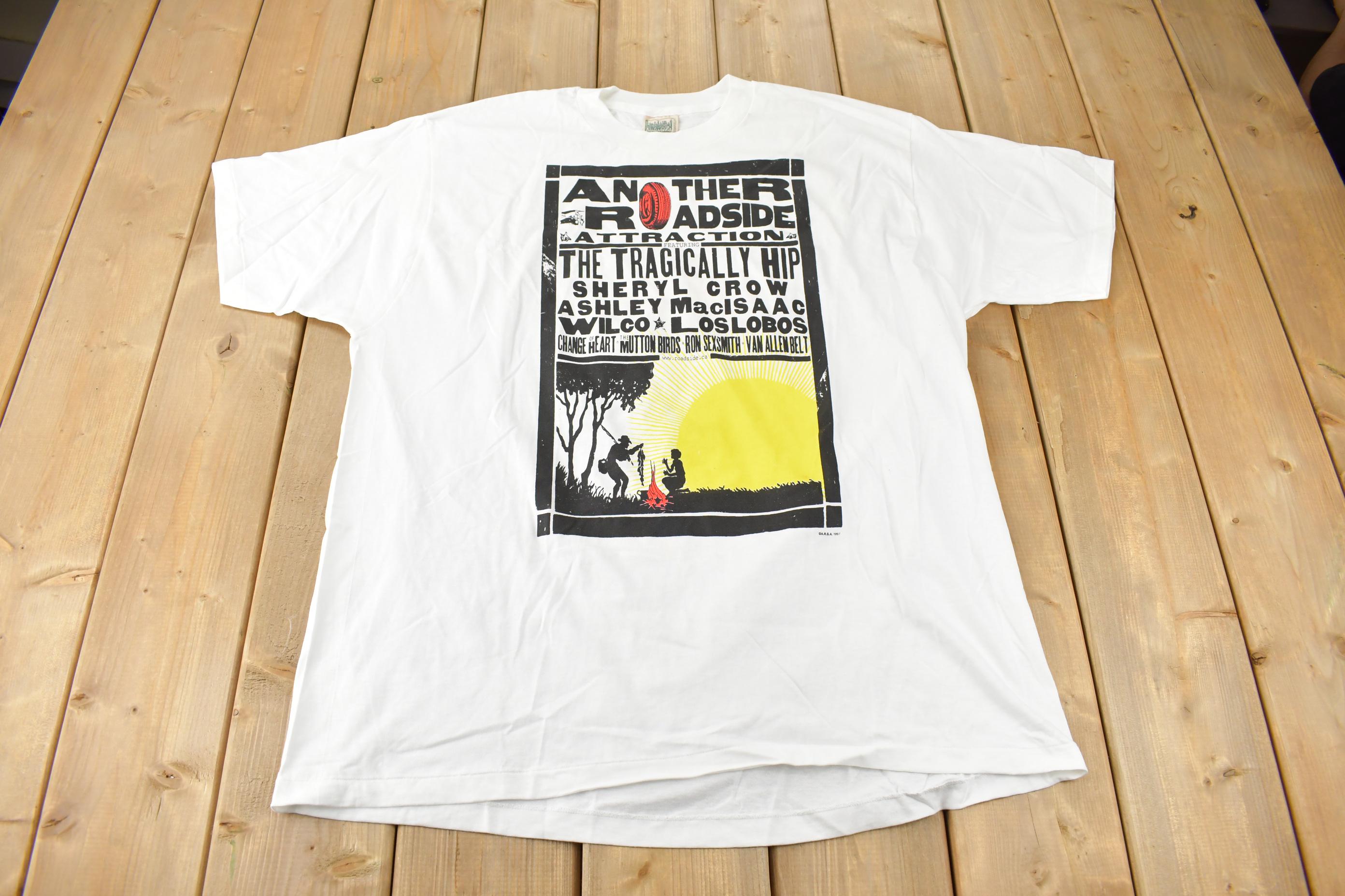 Vintage 1997 Deadstock the Tragically Hip Another Roadside