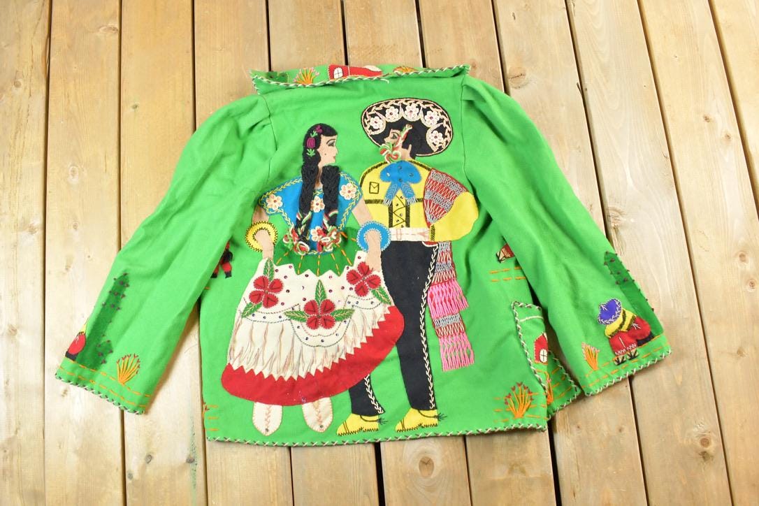1950s Mexican Tourist Jacket - Etsy