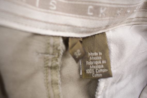Vintage 1990's Calvin Klein Khaki Pants Size 31 x… - image 4
