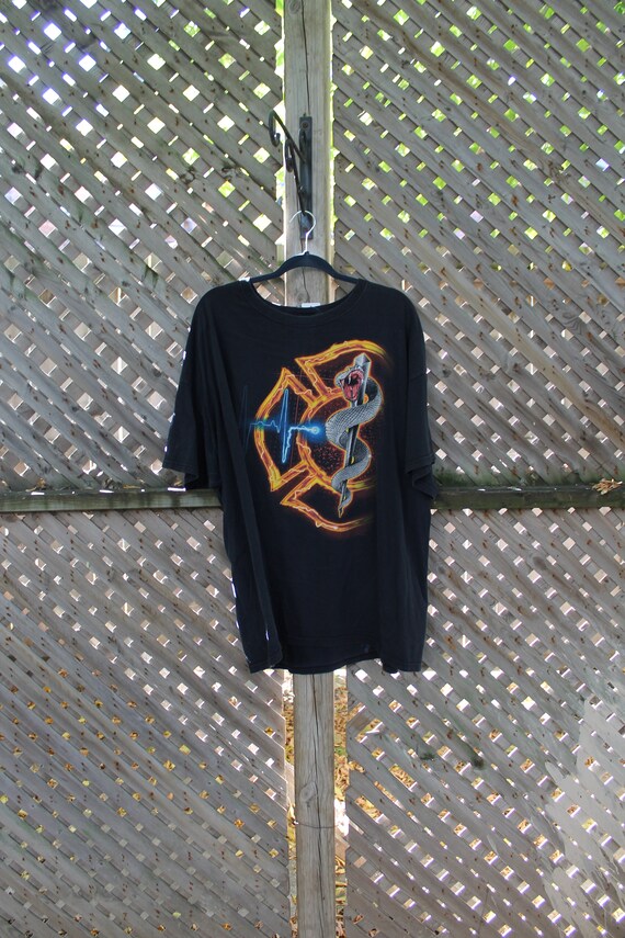 Vintage Graphic T-Shirt / Fire Rescue Graphic / Sn