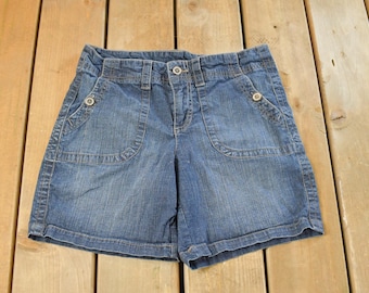Vintage Y2K Route 66 Denim Jean Shorts Women's 30 / 2000s Jorts / Streetwear / Jorts