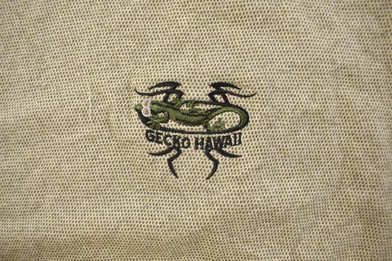 Vintage 1990s Gecko Hawaii Graphic Logo T Shirt /… - image 3