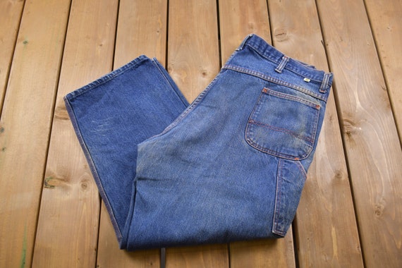 Vintage 1990s Big Mac Baggy Jeans 38 x 26 / Made … - image 1