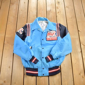 Vintage 1980s IGA Triple Crown Champions Bomber Jacket / Athleisure Sportswear / Streetwear Fashion / Made in Canada