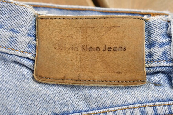 Vintage 1990's Calvin Klein Jeans 28 x 33 / 90s C… - image 4