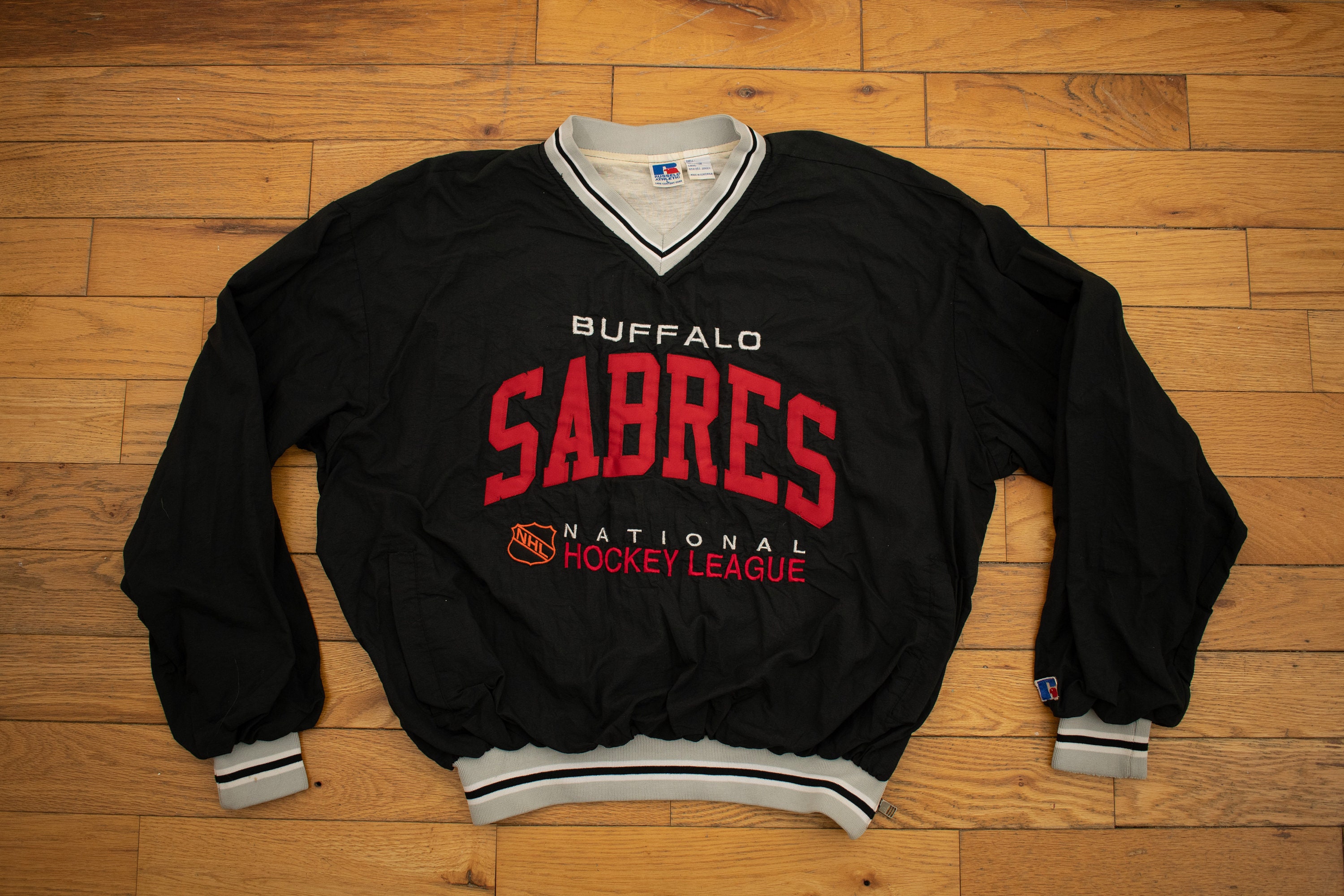 Vintage Buffalo Sabres Reversible Winter Jacket Size XL