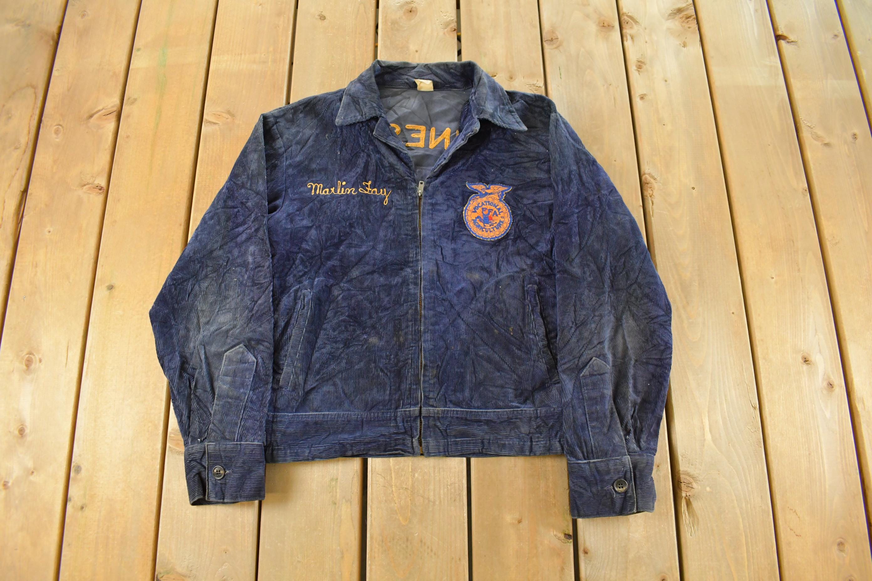 Vintage ffa jacket texas - Etsy España