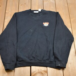 Vintage 1990s Sea Palms Cooperstown Crewneck Sweatshirt / 90s Crewneck / Souvenir / Athleisure / Streetwear / American Baseball