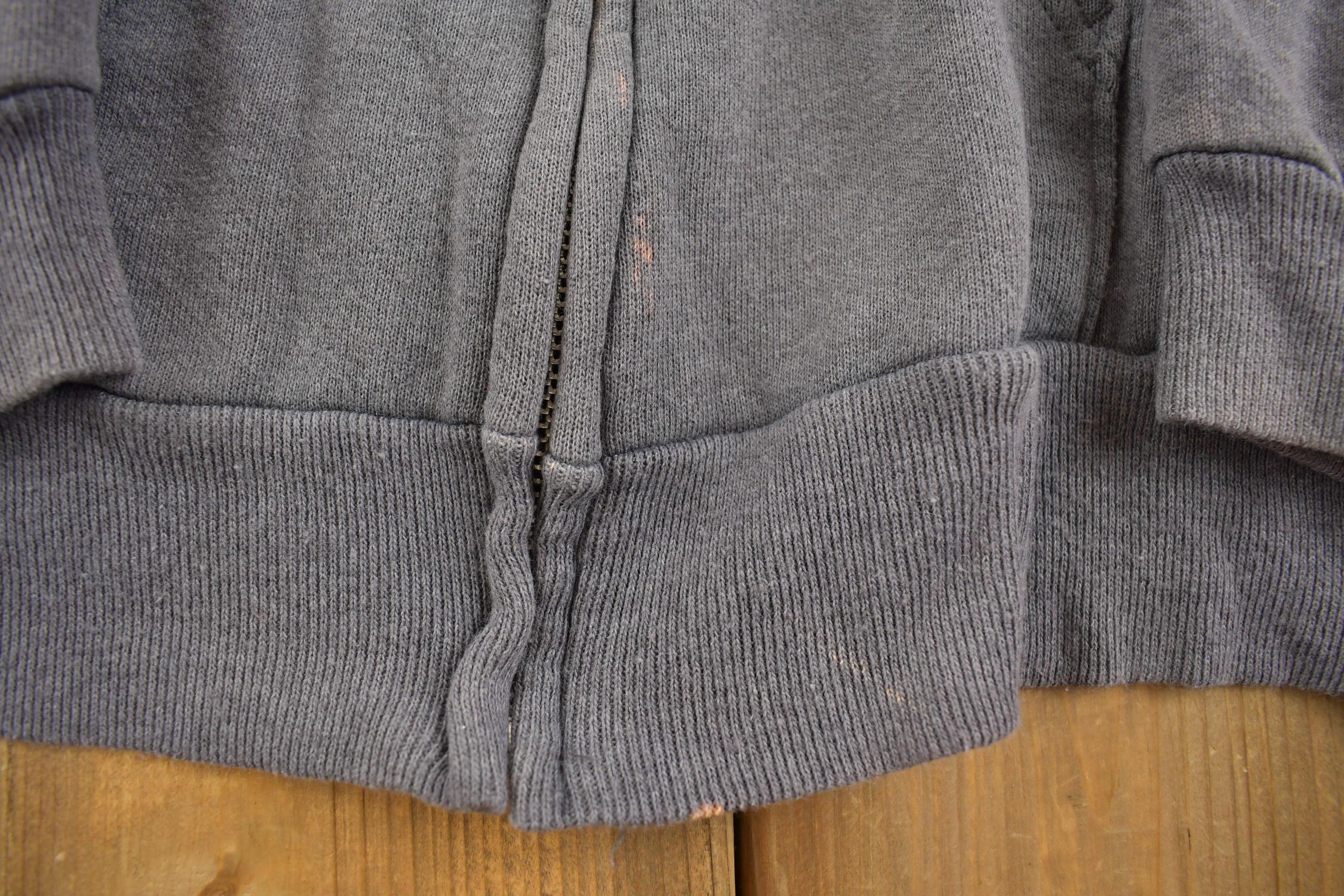 Vintage 1990s Hanes Blank Zip-up Hoodie Made in USA - Etsy
