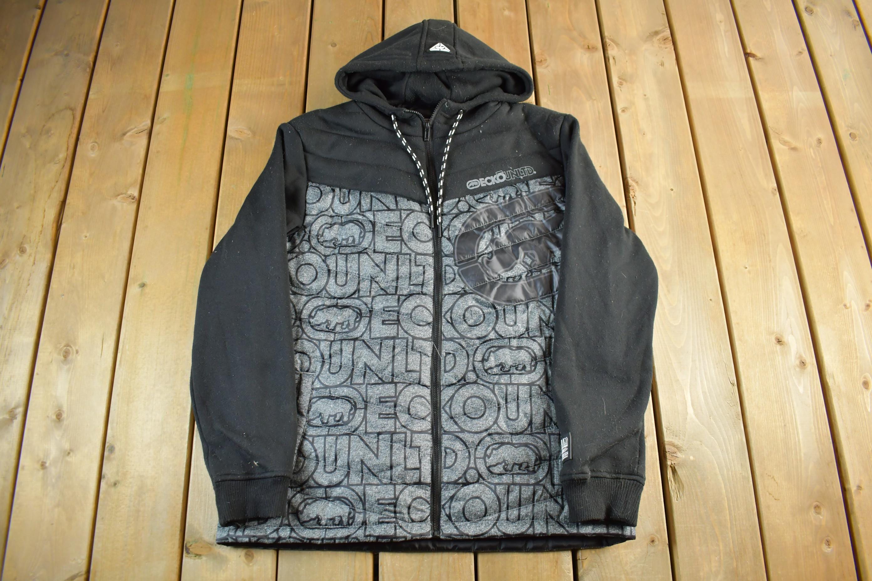 Vintage Y2K Ecko Unltd Hooded Jacket Men
