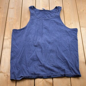 Canotta Jerzees Blank vintage anni &#39;90 / Anni &#39;80 / Anni &#39;90 / Streetwear / Stile retrò / Canotta / Maglietta attillata / Prodotto negli Stati Uniti