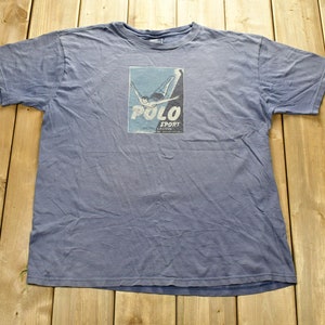 Vintage 1990s Polo Sport Diving Graphic T-Shirt / Made In USA / 90s / Streetwear / Vintage Ralph Lauren / 1990s Polo Sport Polo USA