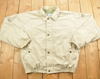 Vintage 90s Columbia Nylon Windbreaker, Womens XL, Jacket - Etsy