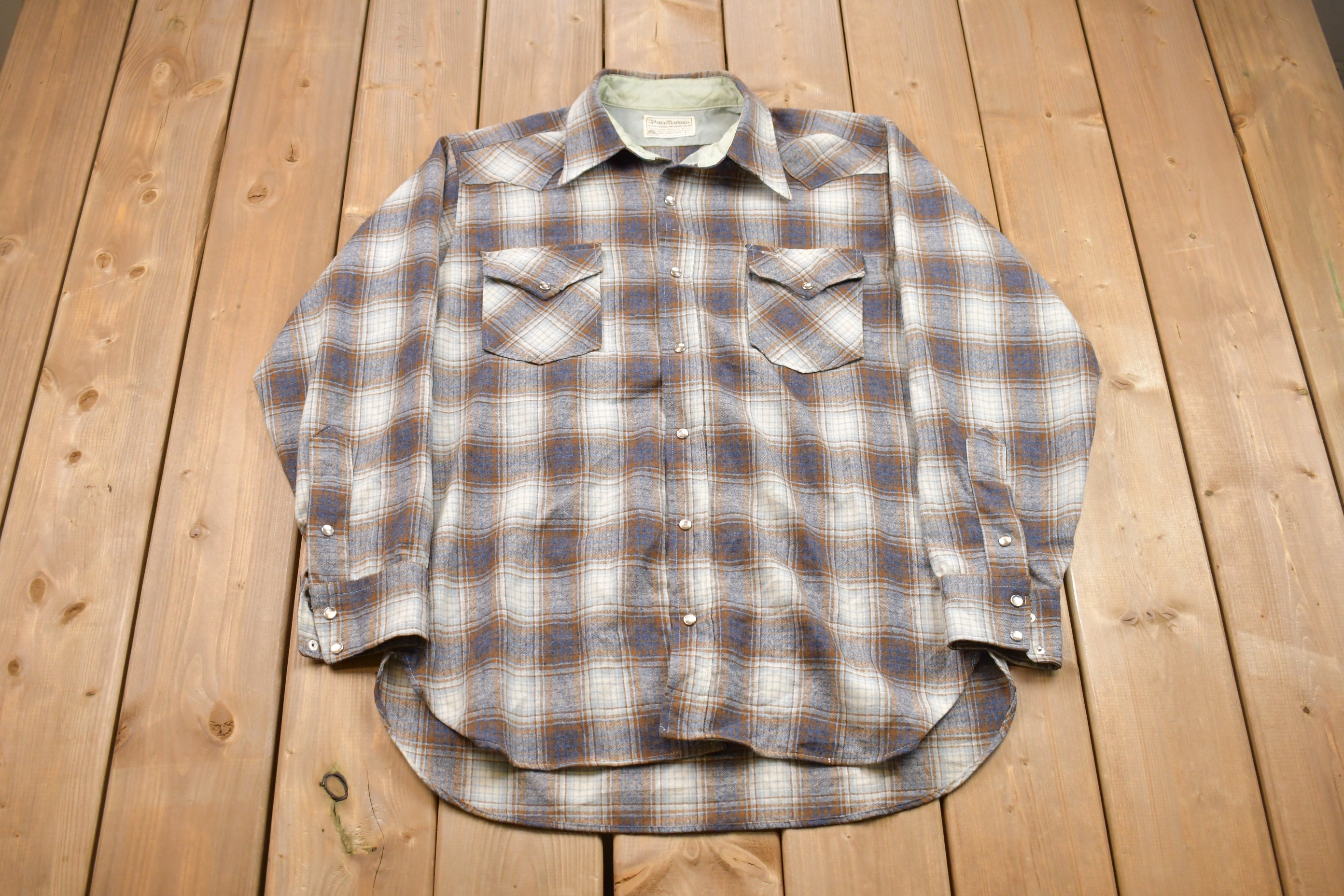 cheap brown flannels