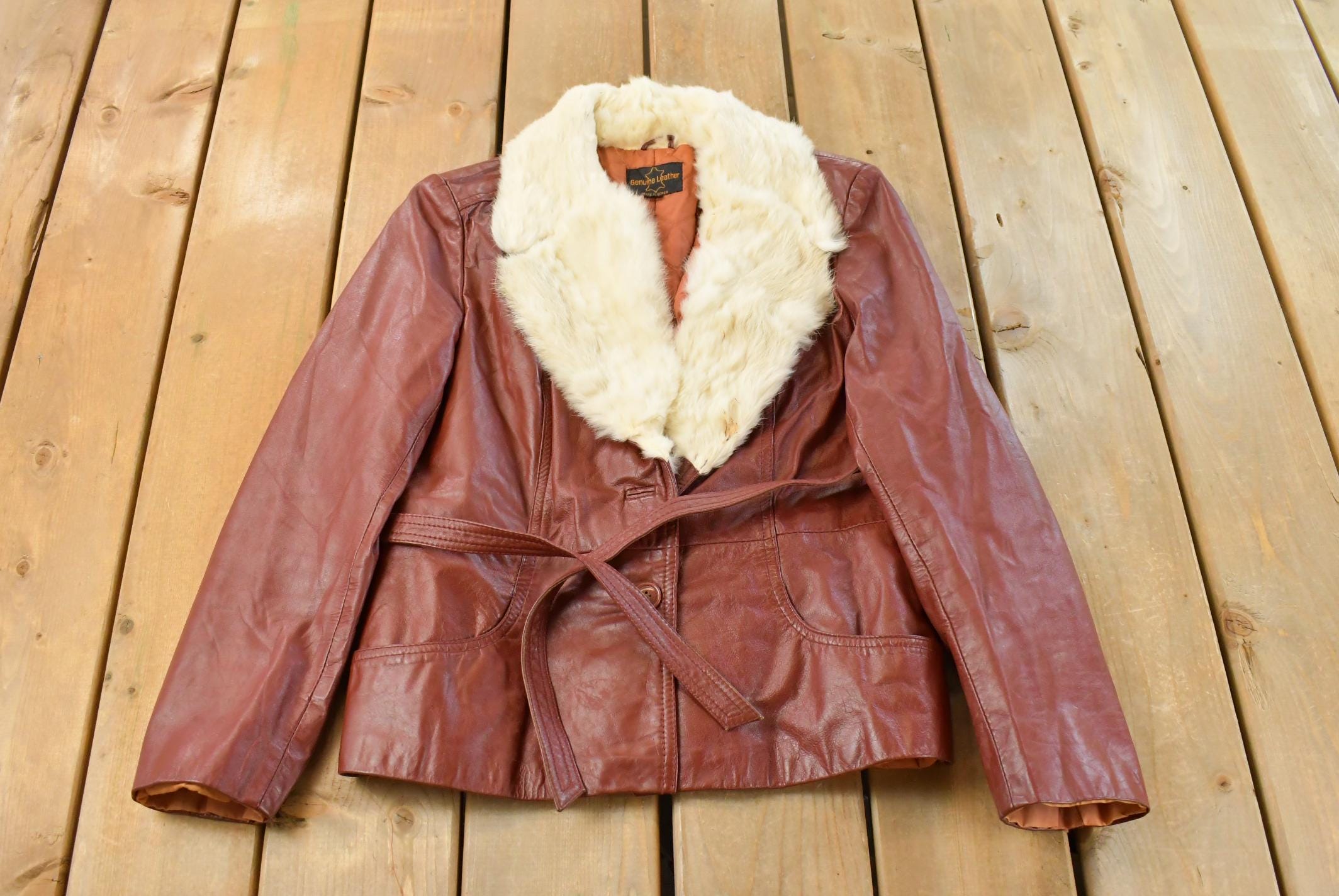 80s Faux Fur Bomber - Etsy Canada