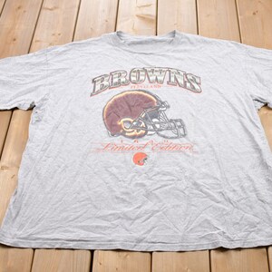 Vintage 1990s Cleveland Browns NFL Graphic T-Shirt / Grafik / 80er / 90er Jahre / Streetwear / Retro Style / NFL Shirt / Made In USA