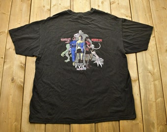 Vintage 90's Resident Evil 1, 2 & 3 Promo T-Shirt / Video Game Promo / Single Stitch / Streetwear / Retro Style / Made In USA