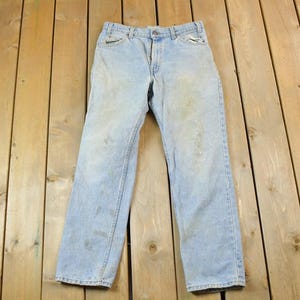 Vintage 1990s Levi Strauss Denim Jeans Size 31 x 28 / Vintage Jeans / Streetwear / Vintage Workwear
