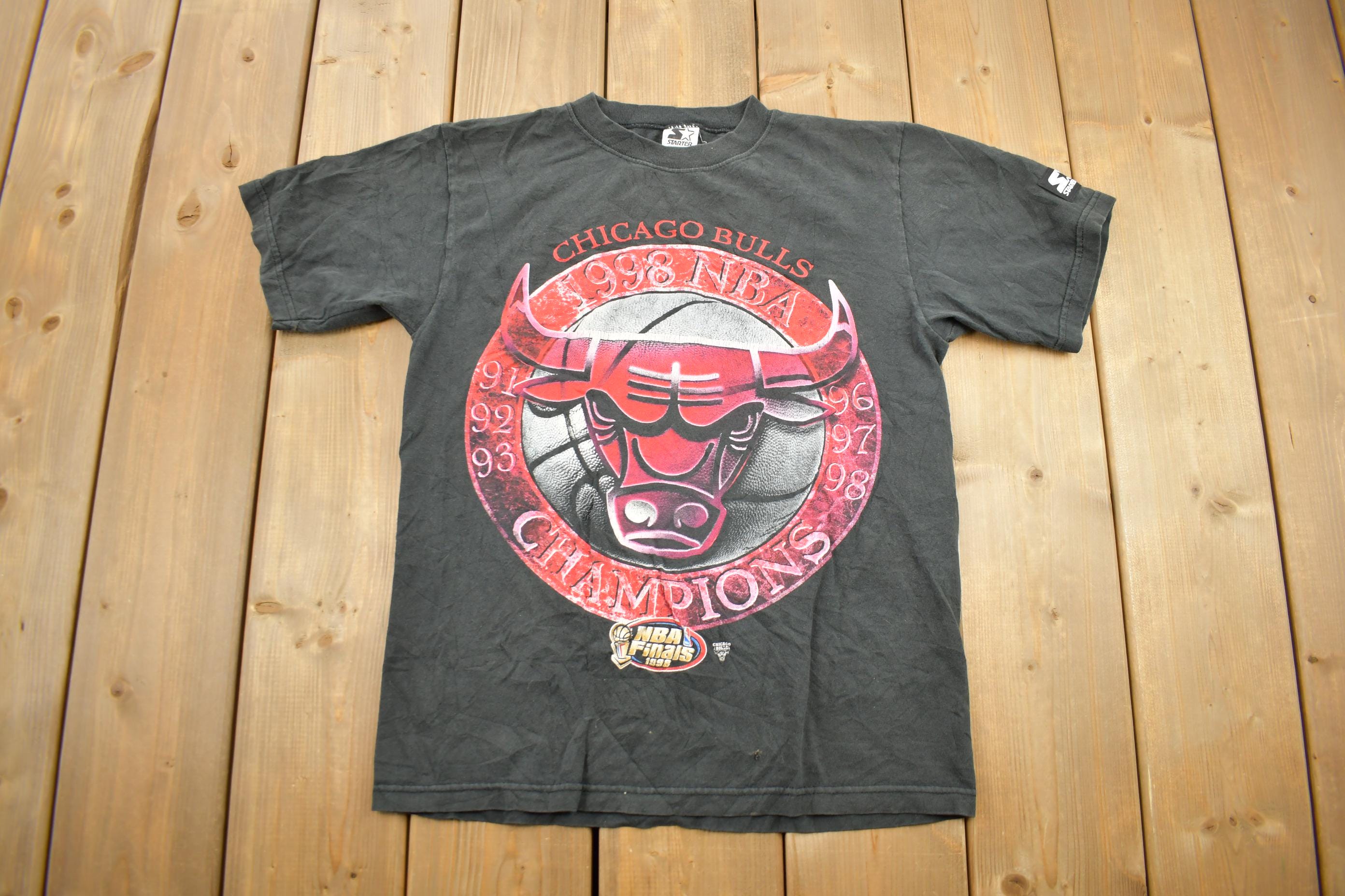 1998 Bulls Tee - Etsy 1998 Bulls Tee - Etsy