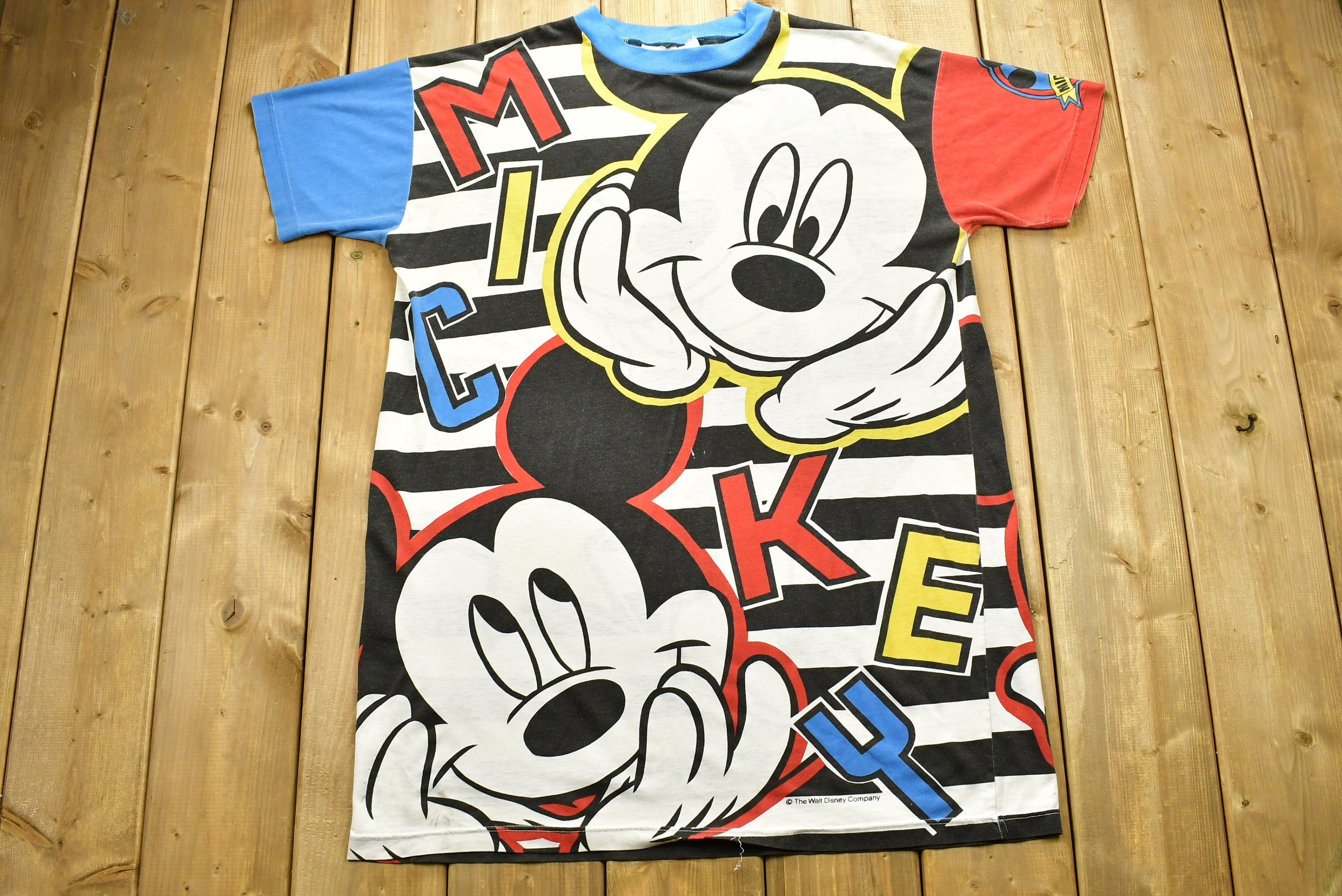 ヴィンテージ 90 年代 ミッキーマウス ディズニー ラウンジ T シャツ 