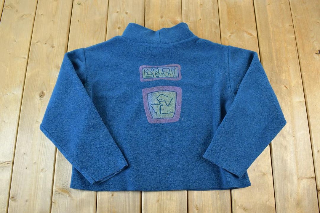Vintage 1990s Fleece Dreams Martha's Vineyard Outdoorsman Sweater