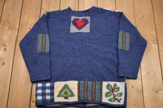 Vintage Knitted Northern Isles Sweater / Vintage … - image 2